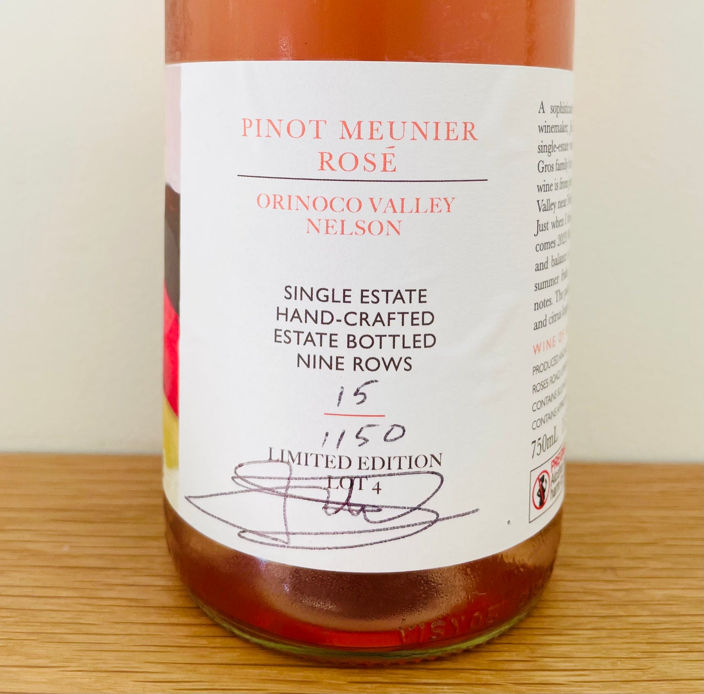 2023 'UNTITLED' PINOT MEUNIER ROSÉ